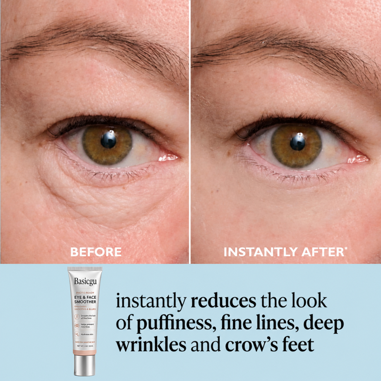 Basicgu™ Instant Face Temporary Tightener – Instant visible results in 60 seconds